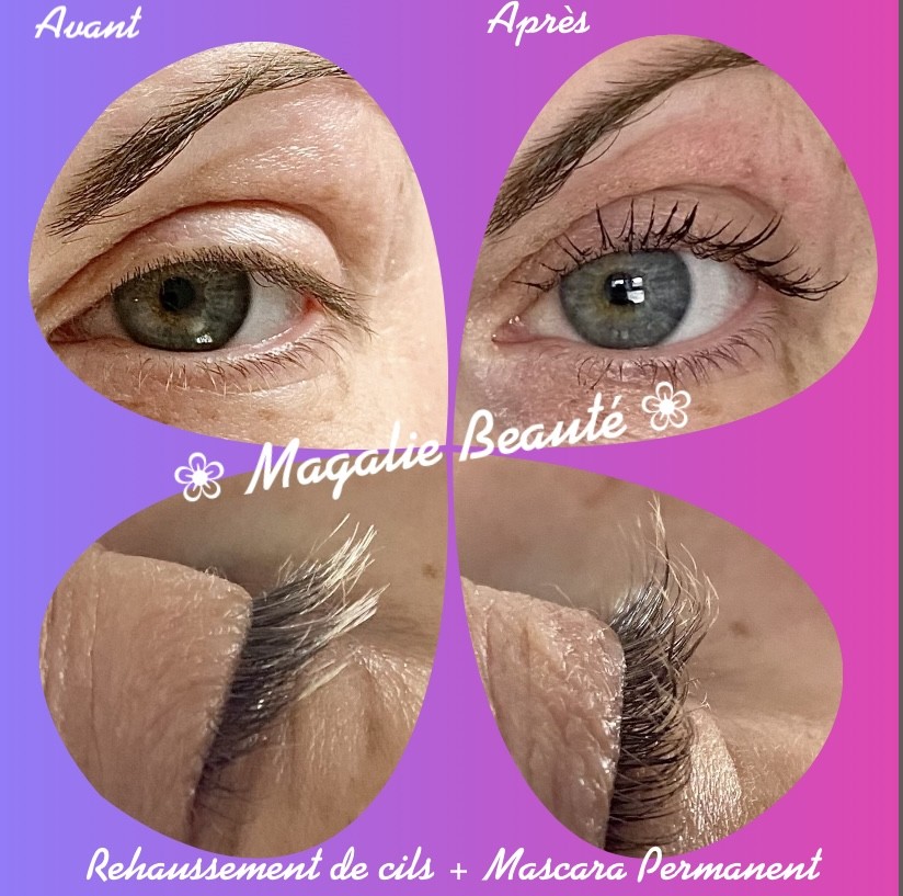 Rehaussement de cils + mascara permanent