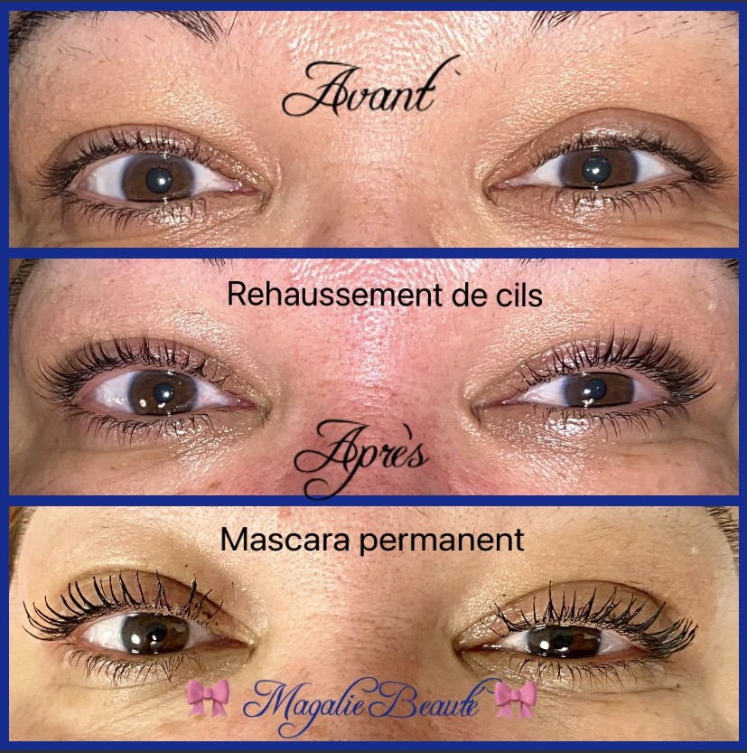 Rehaussement de cils + mascara permanent 