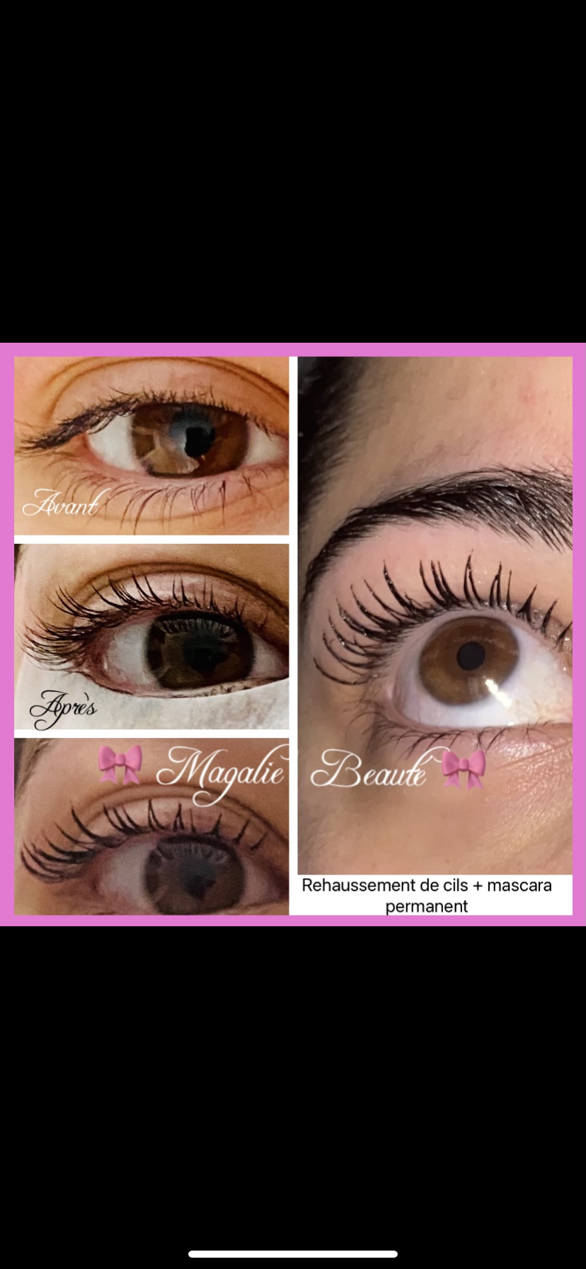 Rehaussement de cils + Mascara permanent 