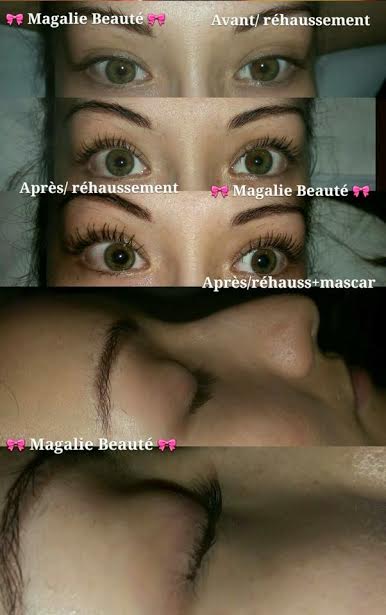 rehaussement de cils