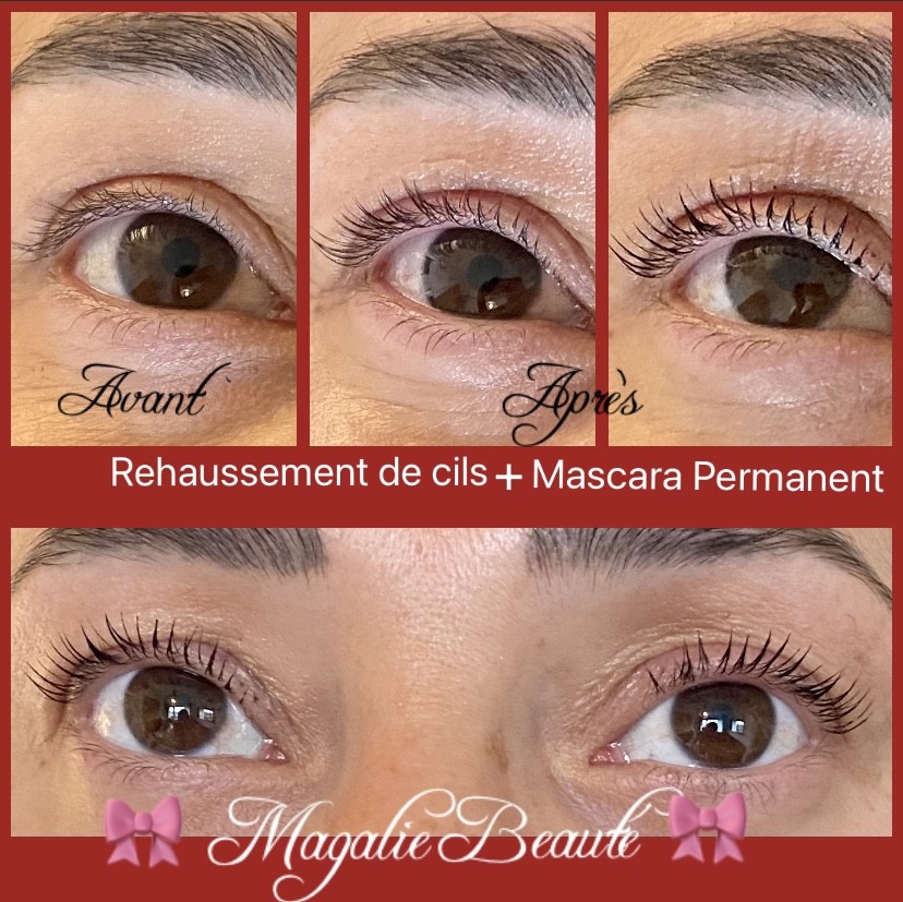 Rehaussement de cils + mascara permanent 