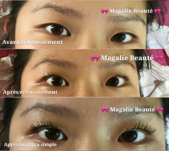 rehaussement de cils